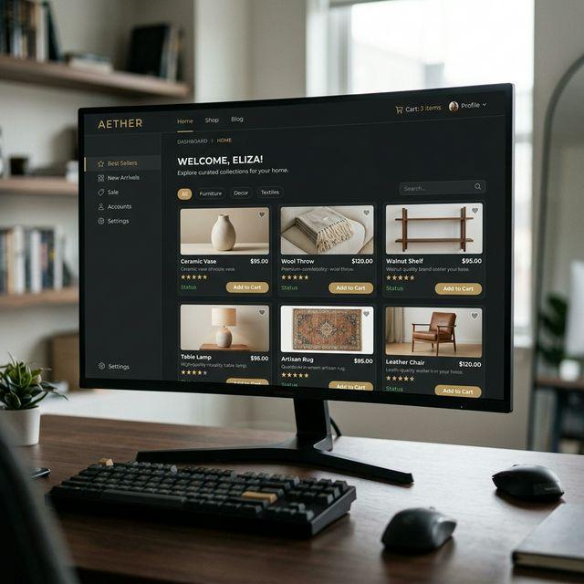 منصة تجارة إلكترونية