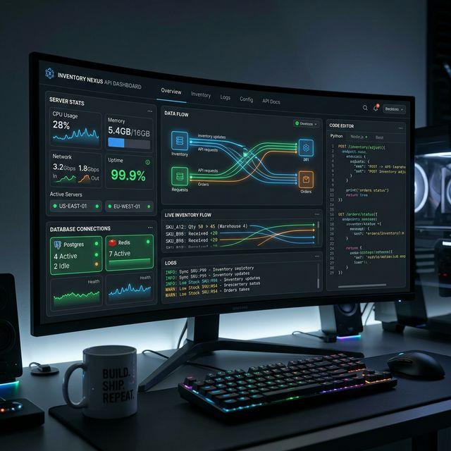 واجهة برمجة تطبيقات المخزون